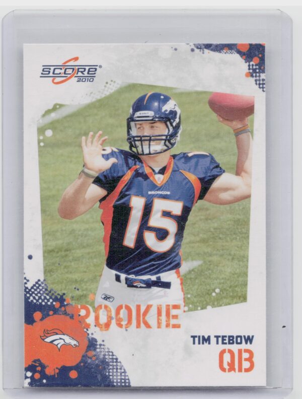 2010 Score Tim Tebow RC #396 Broncos