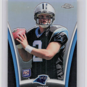 2010 Topps Chrome Jimmy Clausen #TMB-2 Panthers Retail Exclusive Rookie Refracto