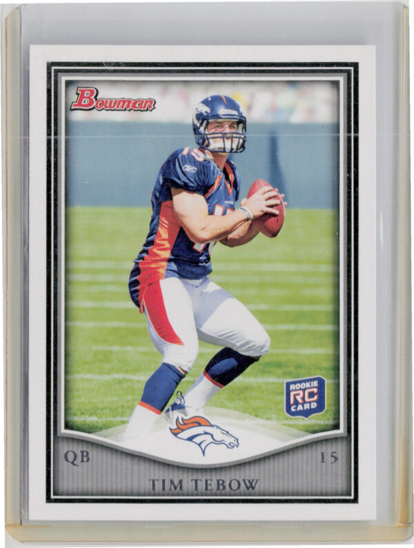 2010 Topps Tim Tebow #WC-1 Broncos Bowman Wal Mart