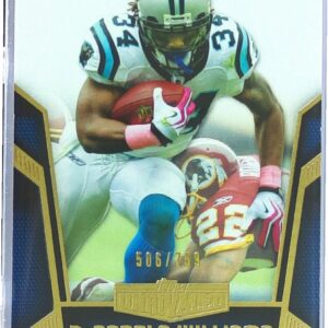 2010 Topps Unrivaled DeAngelo Williams Gold (SN759) /759 #22 Panthers