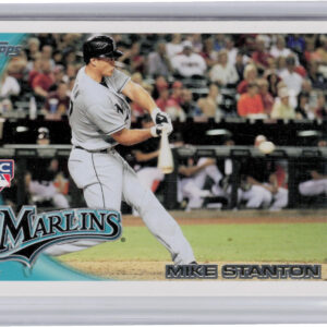 2010 Topps Update Mike Stanton RC #US-50 Marlins