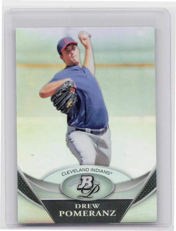 2011 Bowman Platinum Drew Pomeranz #BPP50 Indians Prospects