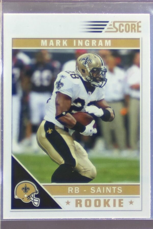 2011 Score Mark Ingram RC Updates #361 Saints