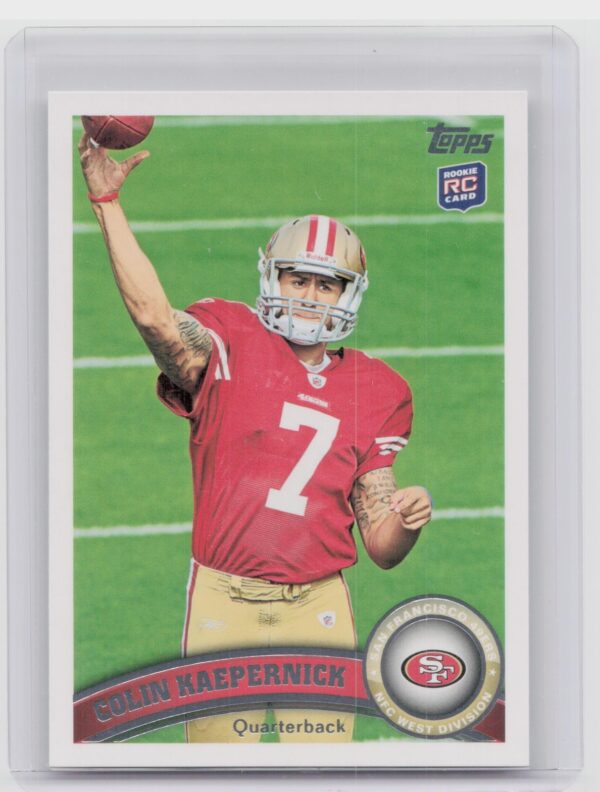 2011 Topps Colin Kaepernick Rookie RC #413 49ers