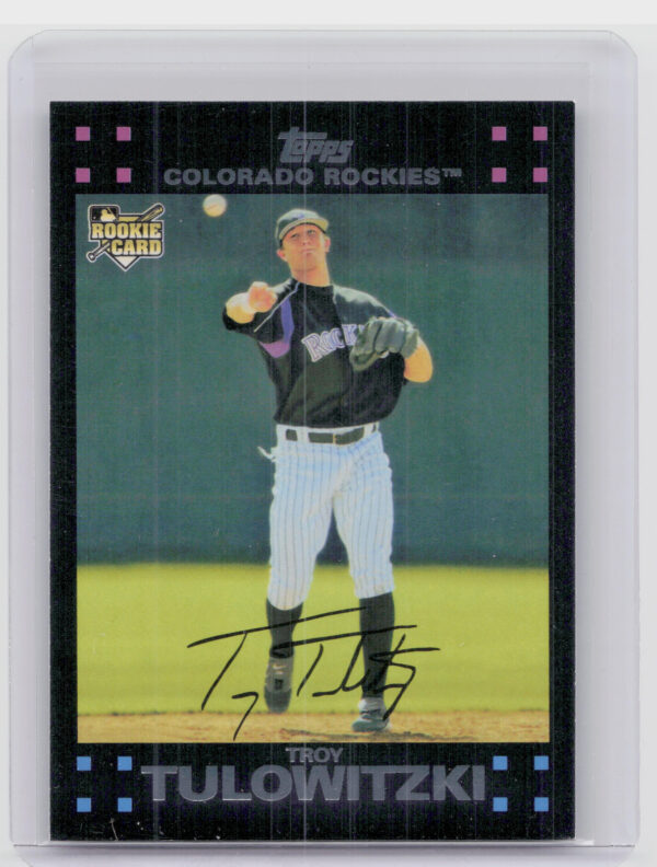 2011 Topps Troy Tulowitzki #60YOT-56 Rockies 60 Years of Topps