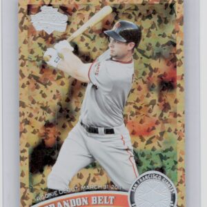 2011 Topps Update Brandon Belt Cognac Diamond Anniversary #US83 Giants