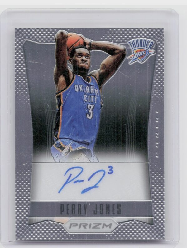 2012-13 Panini Prizm Perry Jones AU #78 Thunder Autographs