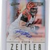 2012 Panini Absolute Kevin Zeitler AU SN299 #154 Bengals Spectrum Gold Autograph
