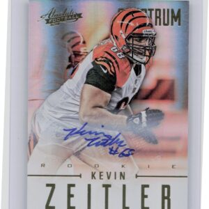 2012 Panini Absolute Kevin Zeitler AU SN299 #154 Bengals Spectrum Gold Autograph