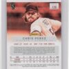 2012 Prizm Chris Perez #120 Indians - Image 3