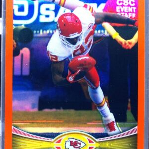 2012 Topps Chrome Dwayne Bowe Orange Refractors #37 Chiefs