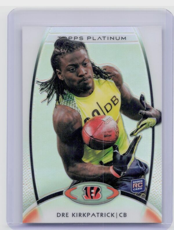 2012 Topps Platinum Dre Kirkpatrick RC #139 Bengals
