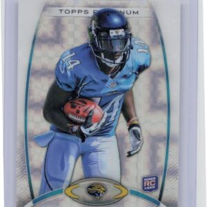 2012 Topps Platinum Justin Blackmon Xfractors #140 Jaguars