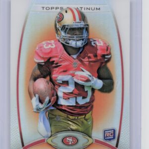 2012 Topps Platinum LaMichael James Orange Refractors #112 49ers
