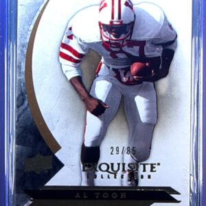 2012 Upper Deck Exquisite Collection Al Toon SN85 #31 Badgers