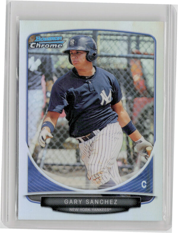 2013 Bowman Draft Picks & Prospects Gary Sanchez #TP-31 Yankees Chrome Top Prosp