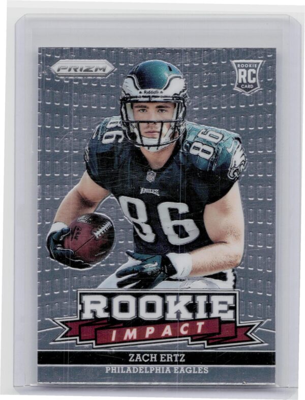 2013 Prizm Zach Ertz #19 Eagles Rookie Impact