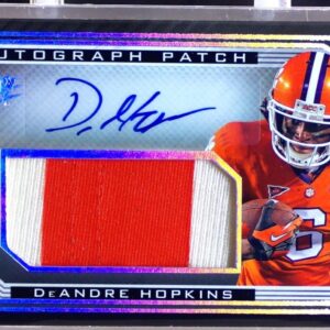 2013 SPx DeAndre Hopkins Auto /30 JSY RC #72 Tigers RPA