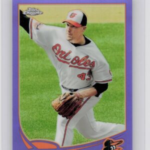 2013 Topps Chrome Jim Johnson Purple Refractors #36 Orioles