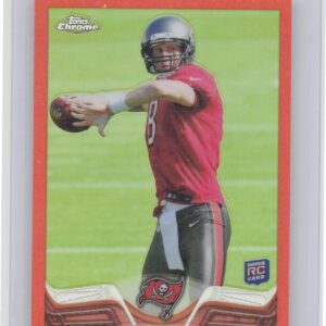 2013 Topps Chrome Mike Glennon Orange Refractors #218 Buccaneers
