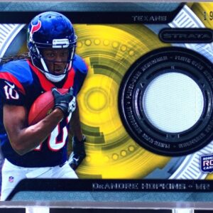 2013 Topps Strata DeAndre Hopkins /90 JSY RC #SR-DH Texans Relics Gold Patch