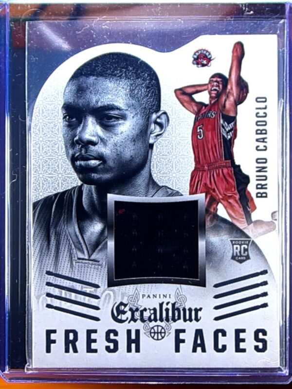 2014-15 Panini Excalibur Bruno Caboclo #3 Raptors Fresh Faces