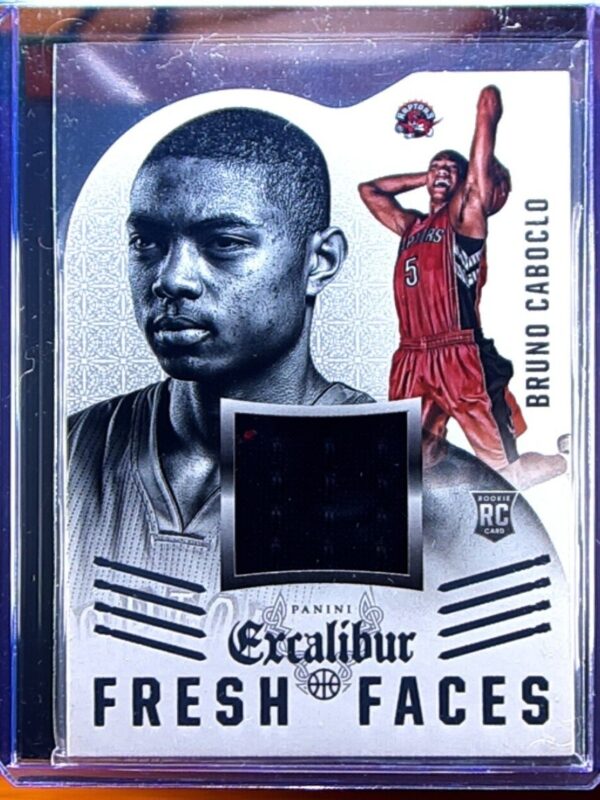 2014-15 Panini Excalibur Bruno Caboclo #3 Raptors Fresh Faces