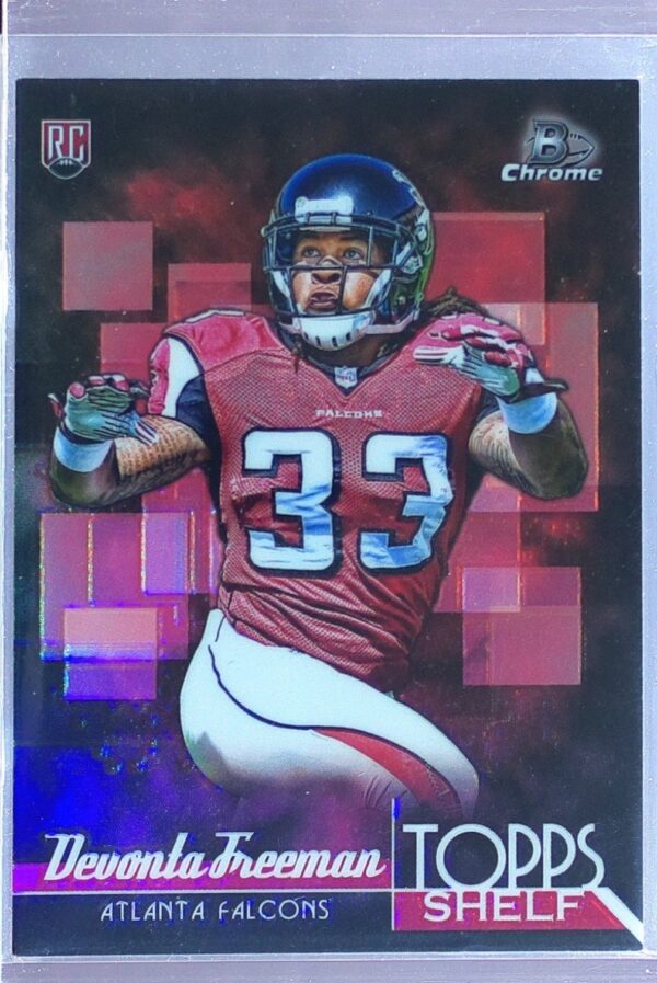 2014 Bowman Chrome Devonta Freeman RC #TSR-DF Falcons Topps Shelf Rookies