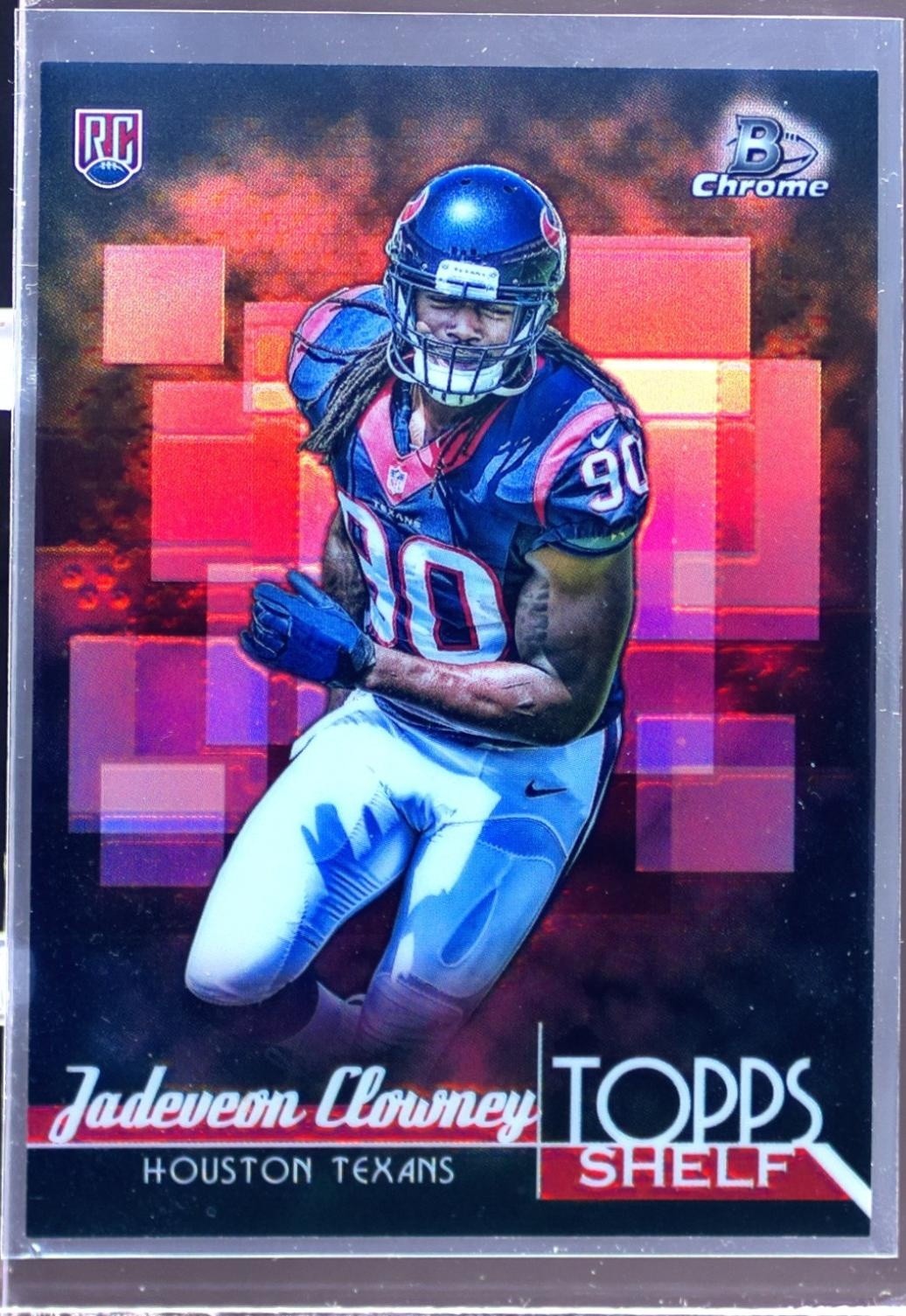 2014 Bowman Chrome Jadeveon Clowney RC #TSR-JC Texans Topps Shelf Rookies