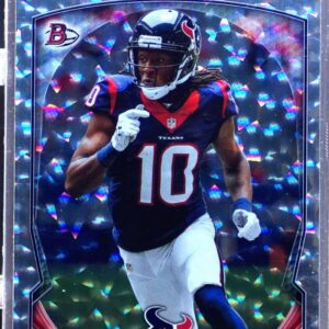 2014 Bowman DeAndre Hopkins Veterans Rainbow Silver Ice #51 Texans