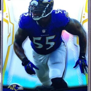 2014 Finest Terrell Suggs Refractors #35 Ravens