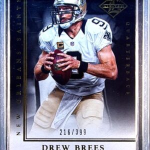 2014 Panini Limited Drew Brees /399 #72 Saints