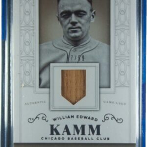 2014 Panini National Treasures Willie Kamm SN99 MEM #110 Sox