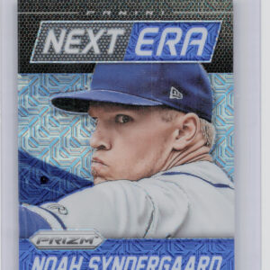 2014 Panini Prizm Noah Syndergaard SN75 #9 Mets Next Era Prizms Blue Mojo