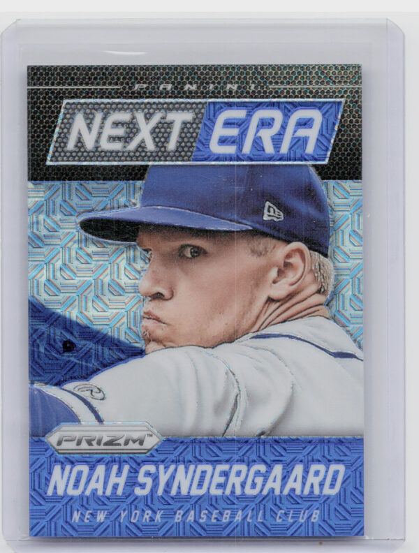 2014 Panini Prizm Noah Syndergaard SN75 #9 Mets Next Era Prizms Blue Mojo
