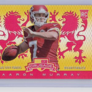 2014 Panini Rookies & Stars Aaron Murray /99 #2 Chiefs Rookie Crusade Red