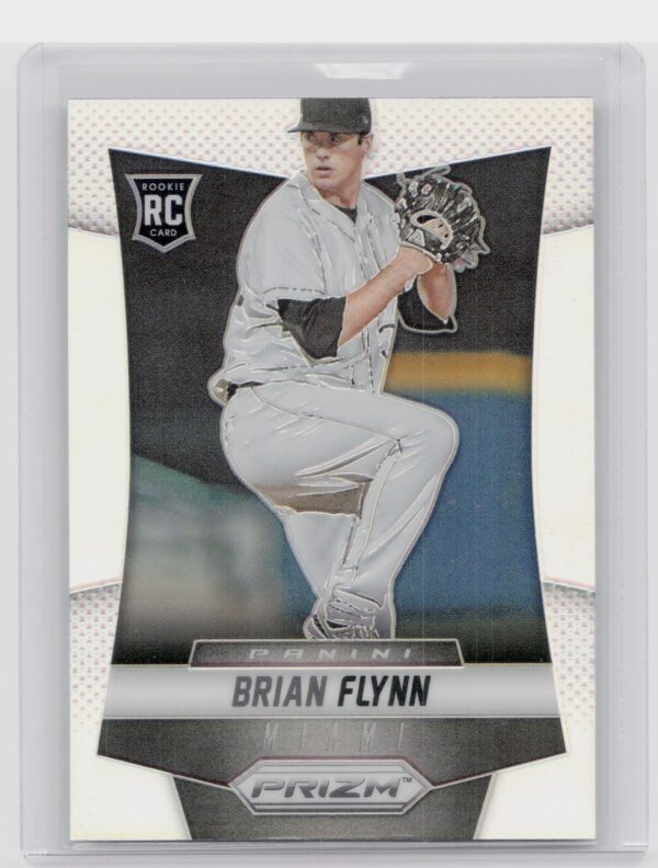 2014 Prizm Brian Flynn Prizms #189 Marlins
