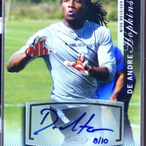 2014 Sage Autographed DeAndre Hopkins Auto /10 #S9 Tigers Autographs Platinum
