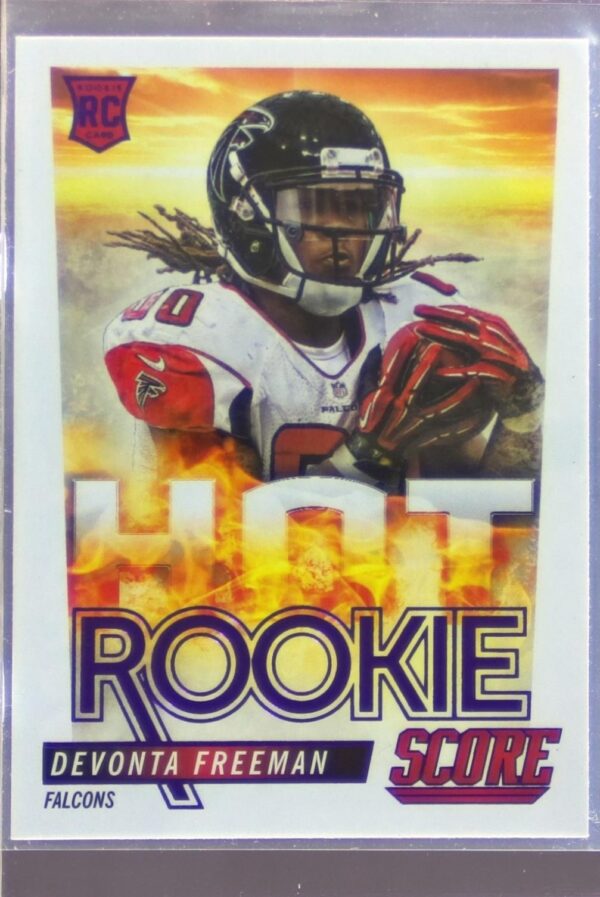 2014 Score Devonta Freeman RC #HR25 Falcons Hot Rookies