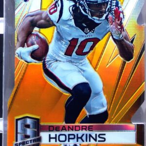 2014 Spectra DeAndre Hopkins /10 #16 Texans Prizms Gold Die Cut