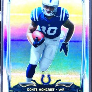 2014 Topps Chrome Donte Moncrief Refractor RC #197 Colts