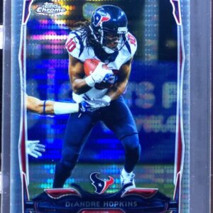 2014 Topps Chrome Mini DeAndre Hopkins Pulsar Refractors /102 #40 Texans