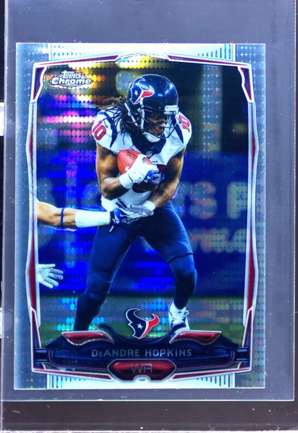 2014 Topps Chrome Mini DeAndre Hopkins Pulsar Refractors /102 #40 Texans