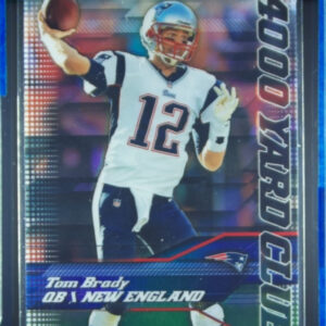 2014 Topps Chrome Tom Brady #1 Patriots 4,000 Yard Club