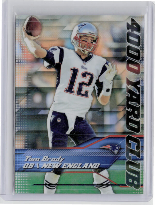 2014 Topps Chrome Tom Brady #1 Patriots 4,000 Yard Club