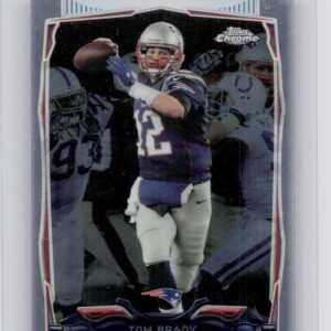 2014 Topps Chrome Tom Brady #62 Patriots