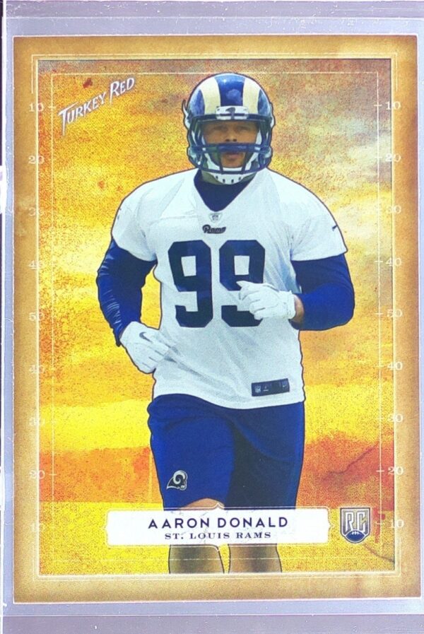 2014 Topps Turkey Red Aaron Donald RC #70 Rams