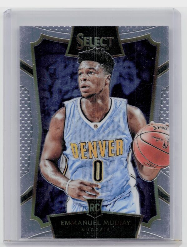 2015-16 Panini Select Emmanuel Mudiay #63 Nuggets