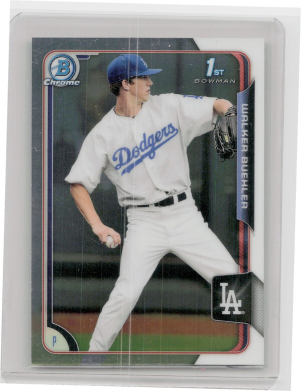 2015 Bowman Draft Walker Buehler Chrome #46 Dodgers