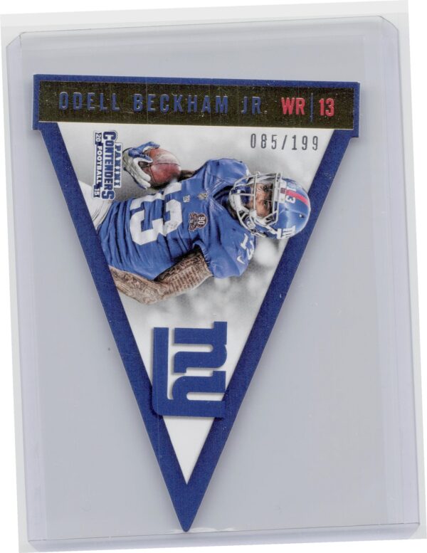 2015 Contenders Odell Beckham Jr. #P24 Giants Pennants Gold
